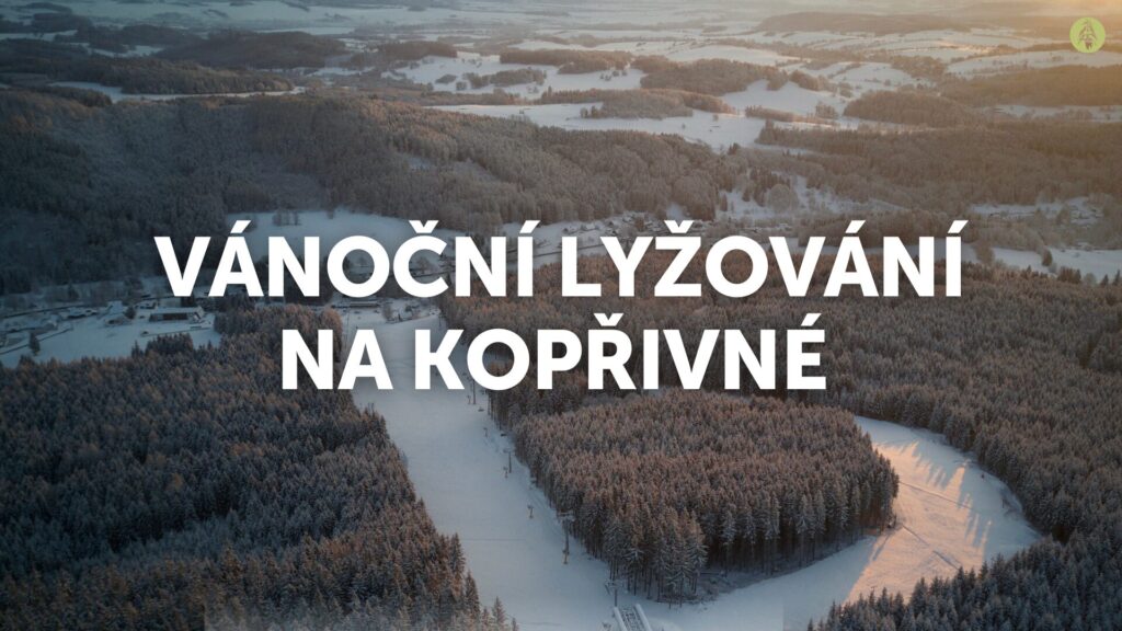 Vánoční lyžování na Kopřivné