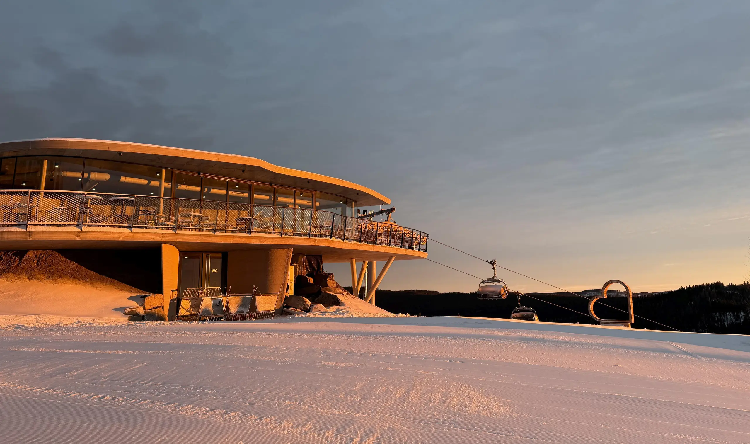 Panorama Kopřivná - Sunrise View