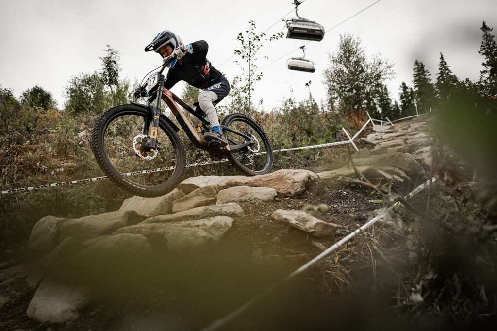 HYPA HYPA JEACOO DH Trail v Bikeparku Kopřivná