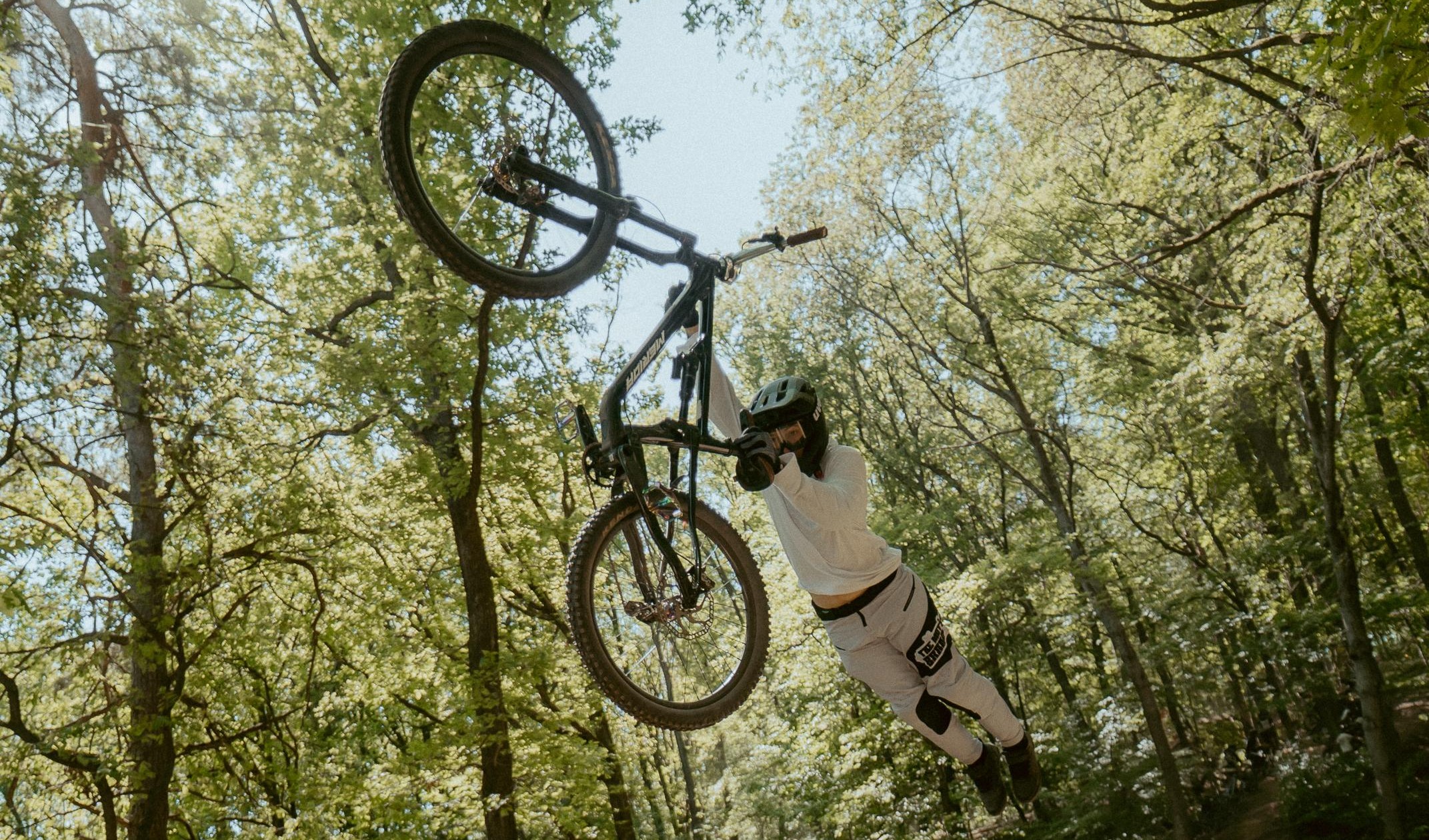 Trénink v Bikeparku Kopřivná