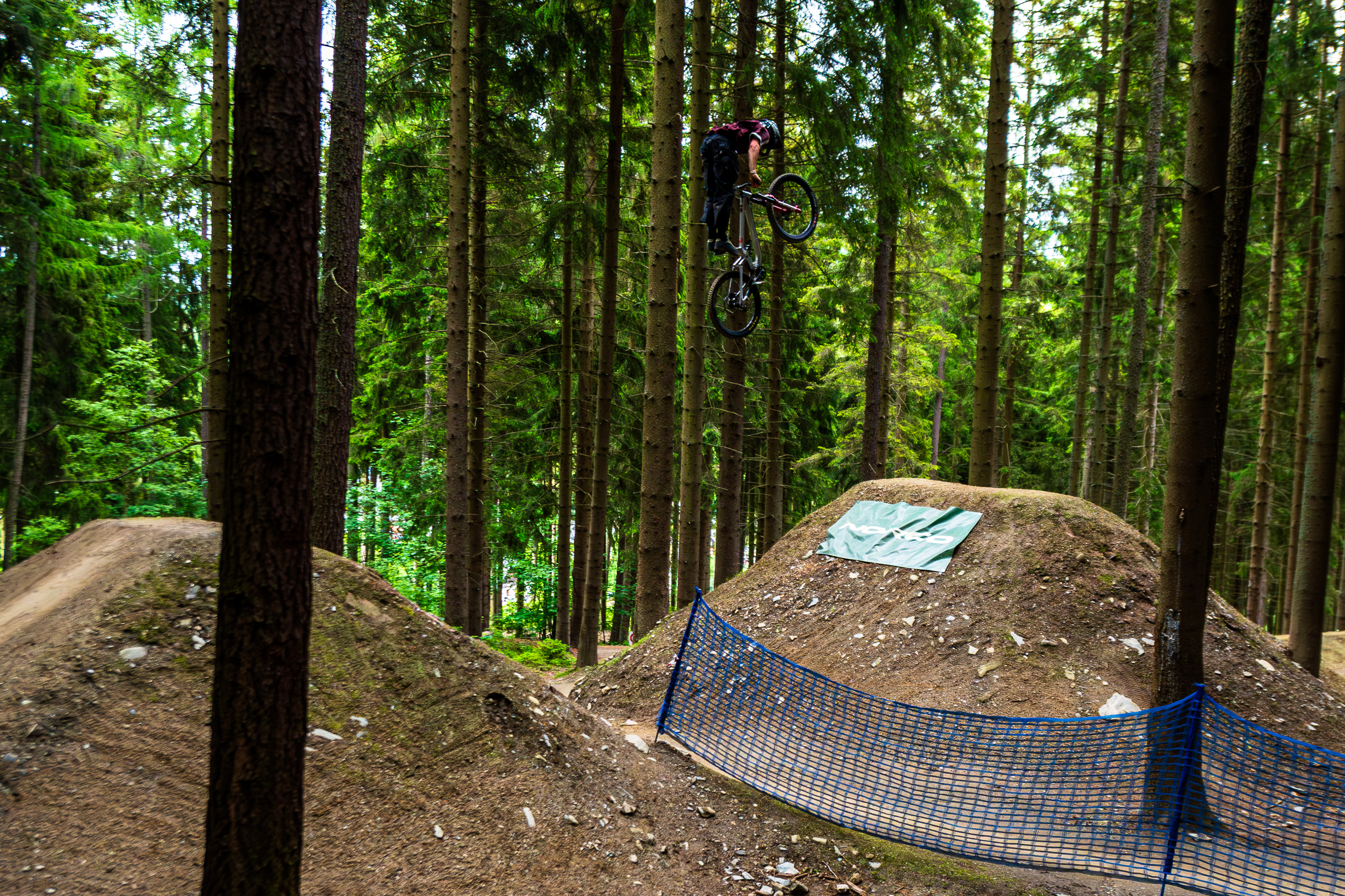 Podzimní ježdění v Bikeparku Kopřivná